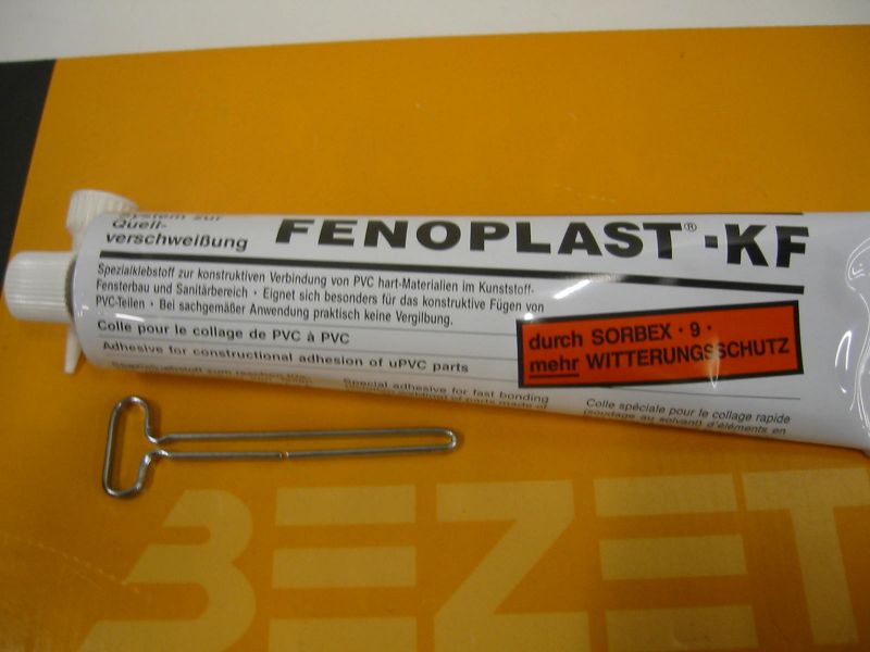 10 x FENOPLAST KF PVC Kleber weiss